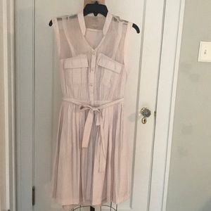 Anthropologie Moulinette Soeurs lt pink dress Sz S